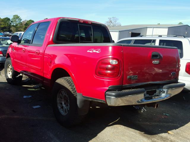 1FTRW08L21KD94188 - 2001 FORD F150 SUPER RED photo 3