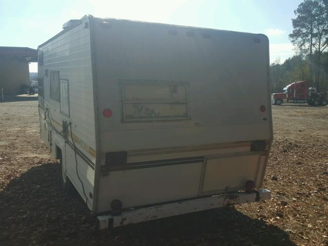 00M1D211HNG254108 - 1976 UTILITY TRAILER WHITE photo 3