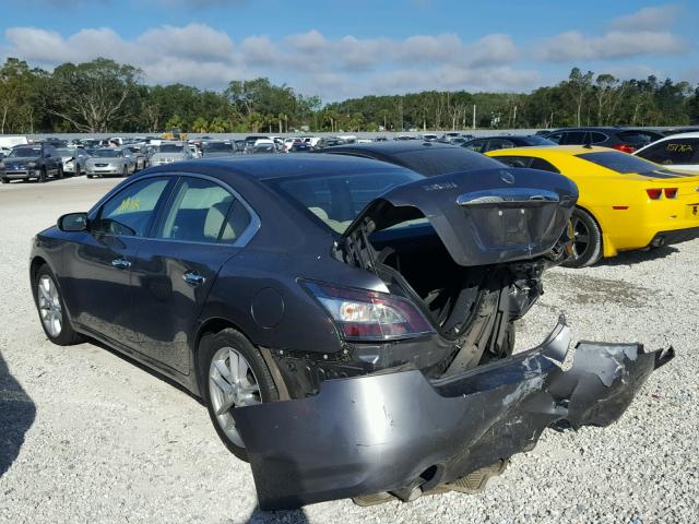 1N4AA5AP9EC455659 - 2014 NISSAN MAXIMA S SILVER photo 3