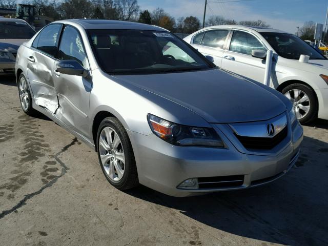 JH4KB2F60AC002288 - 2010 ACURA RL SILVER photo 1