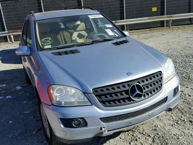 4JGBB86E66A027271 - 2006 MERCEDES-BENZ ML 350 BLUE photo 1