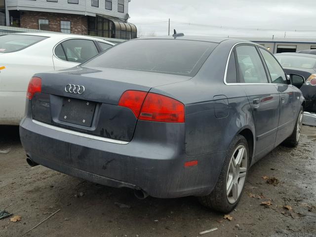 WAUAF78E56A136541 - 2006 AUDI A4 2 GRAY photo 4