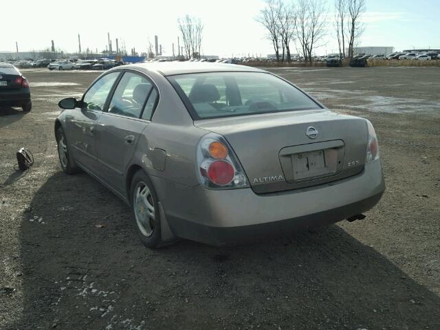 1N4AL11D92C224524 - 2002 NISSAN ALTIMA BAS BEIGE photo 3