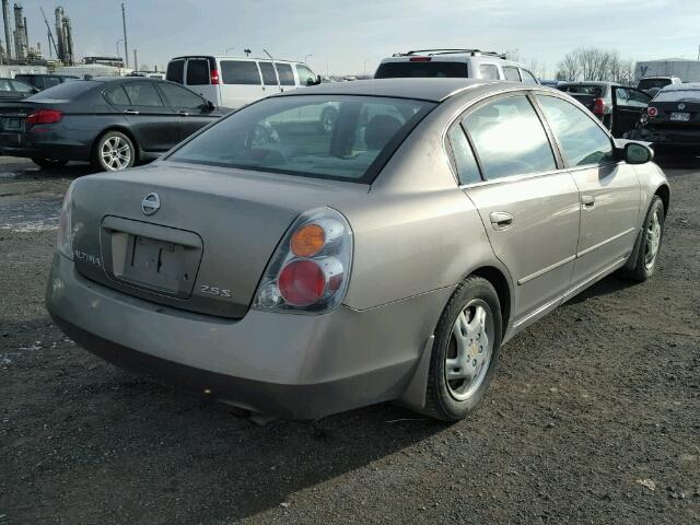 1N4AL11D92C224524 - 2002 NISSAN ALTIMA BAS BEIGE photo 4