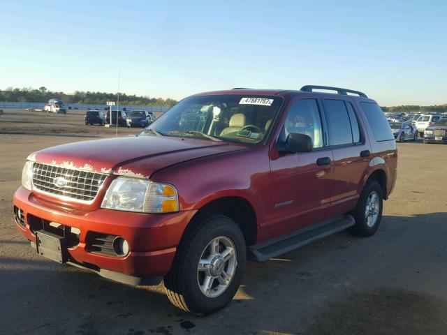 1FMZU73W74ZA31053 - 2004 FORD EXPLORER X BURGUNDY photo 2