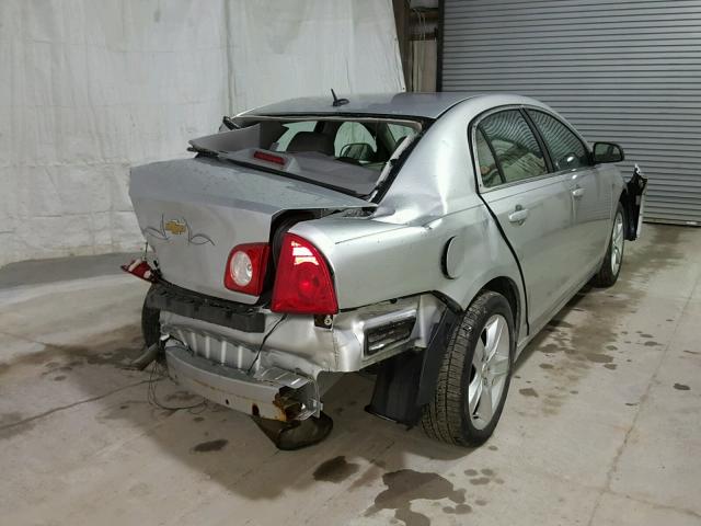 1G1ZB5E18BF322880 - 2011 CHEVROLET MALIBU LS Gümüş foto 4