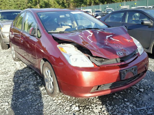 JTDKB20U653123891 - 2005 TOYOTA PRIUS RED photo 1