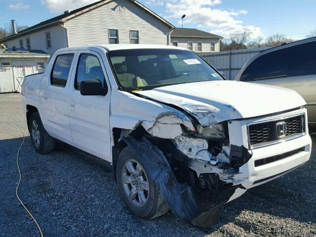 2HJYK16308H511750 - 2008 HONDA RIDGELINE WHITE photo 1