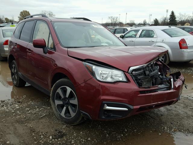 JF2SJAEC1HH548912 - 2017 SUBARU FORESTER 2 MAROON photo 1