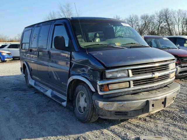 1GBFG15M1X1089271 - 1999 CHEVROLET EXPRESS G1 TEAL photo 1