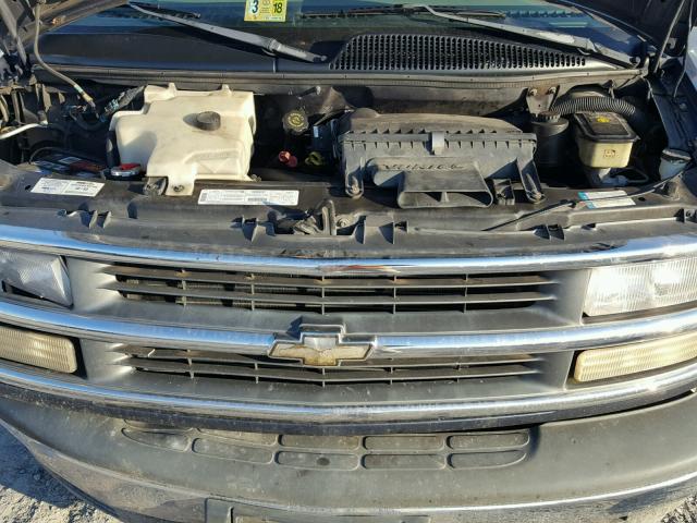 1GBFG15M1X1089271 - 1999 CHEVROLET EXPRESS G1 TEAL photo 7