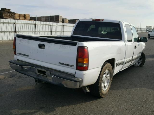 2GCEC19V611312993 - 2001 CHEVROLET SILVERADO WHITE photo 4