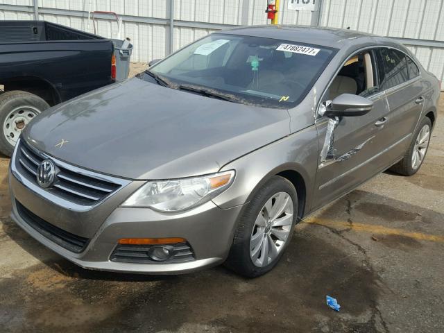 WVWML73C39E531359 - 2009 VOLKSWAGEN CC SPORT GRAY photo 2