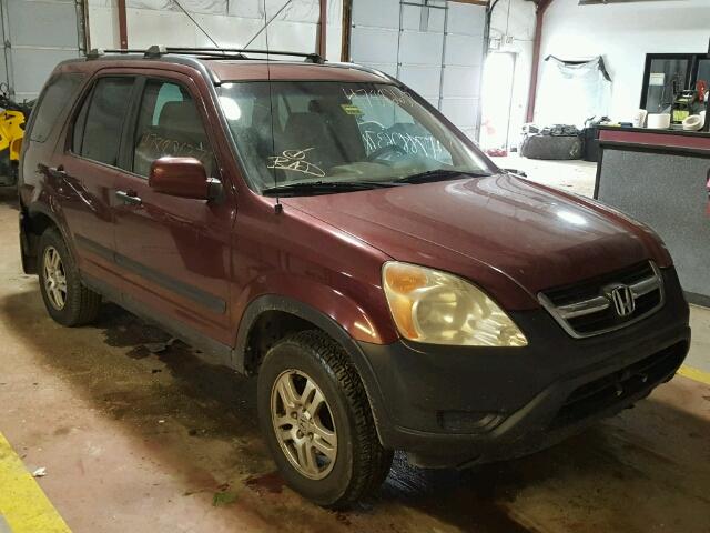 SHSRD78813U113002 - 2003 HONDA CR-V EX MAROON photo 1