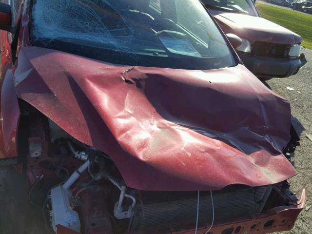 1FAHP3N20CL266587 - 2012 FORD FOCUS TITA RED photo 7