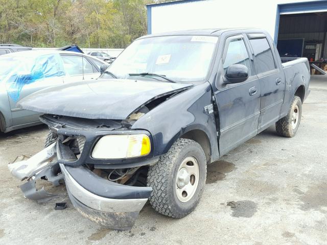 1FTRW07613KA98027 - 2003 FORD F150 SUPER BLUE photo 2