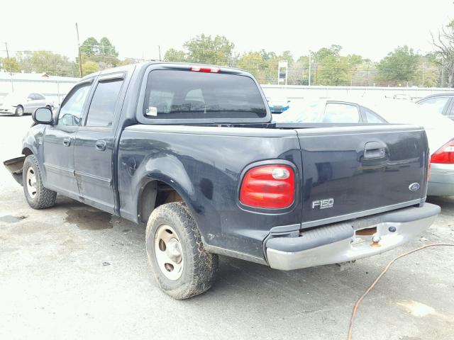 1FTRW07613KA98027 - 2003 FORD F150 SUPER BLUE photo 3