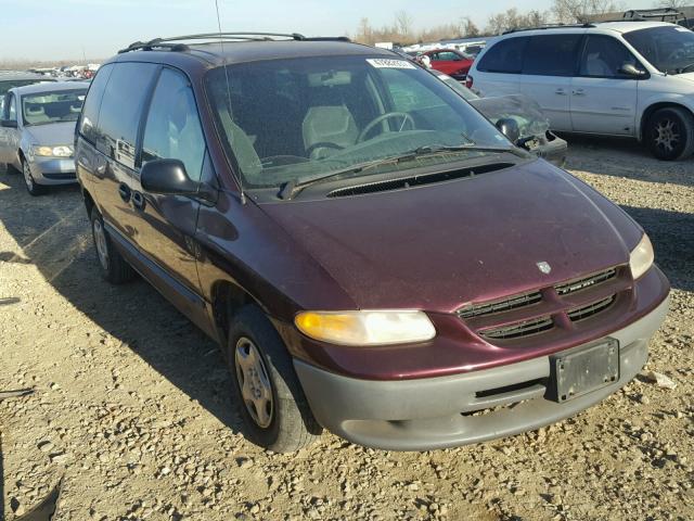 2B4GP25G5XR390828 - 1999 DODGE CARAVAN BURGUNDY photo 1