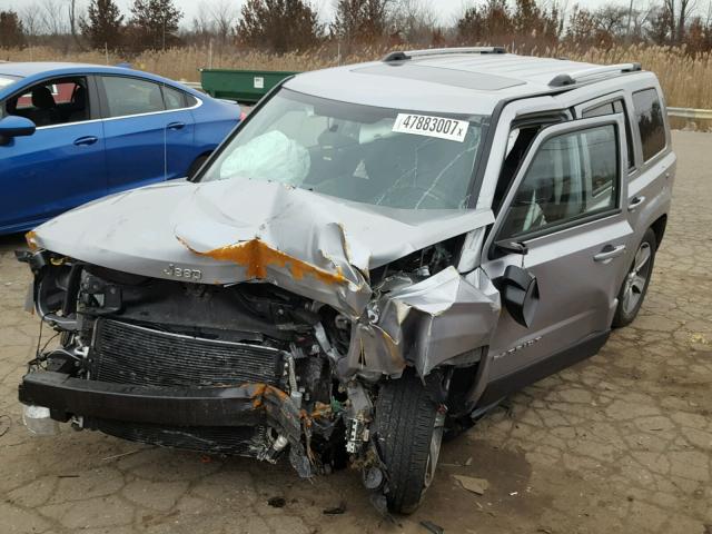 1C4NJPFA3GD710170 - 2016 JEEP PATRIOT LA SILVER photo 2