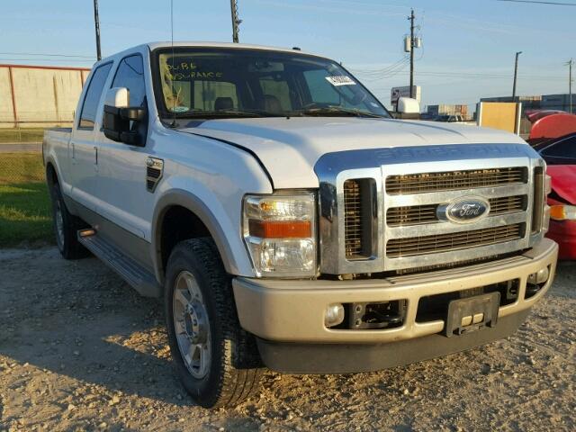 1FTSW21R69EA34167 - 2009 FORD F250 SUPER WHITE photo 1