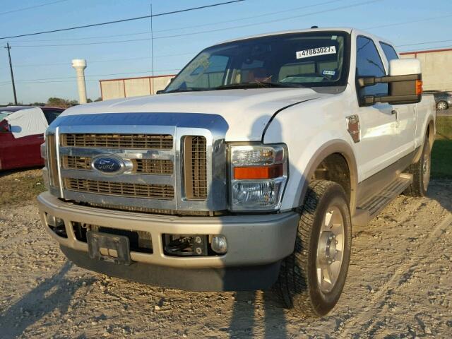 1FTSW21R69EA34167 - 2009 FORD F250 SUPER WHITE photo 2