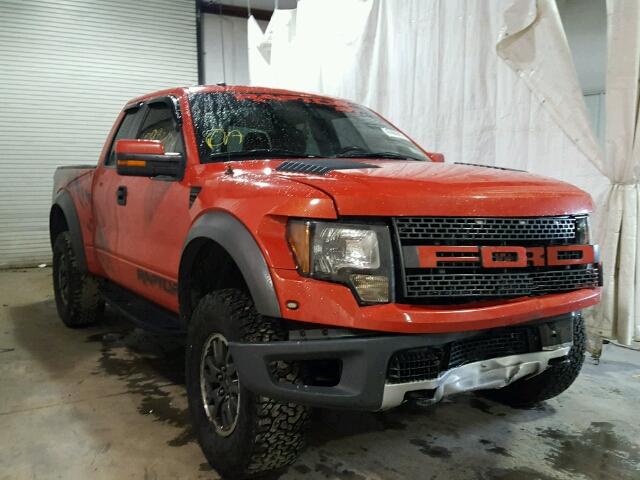 1FTEX1EV8AFA22368 - 2010 FORD F150 SUPER RED photo 1