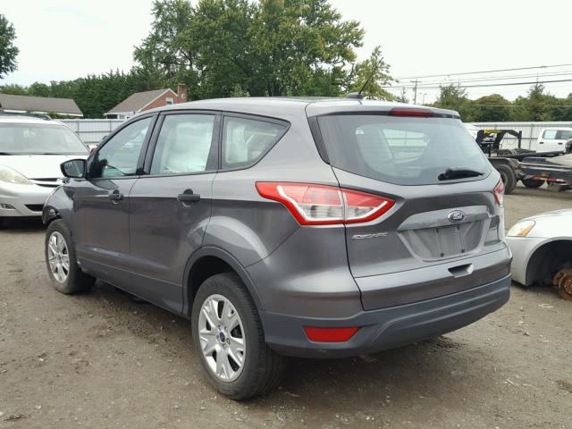 1FMCU0F7XDUD33354 - 2013 FORD ESCAPE S GRAY photo 3