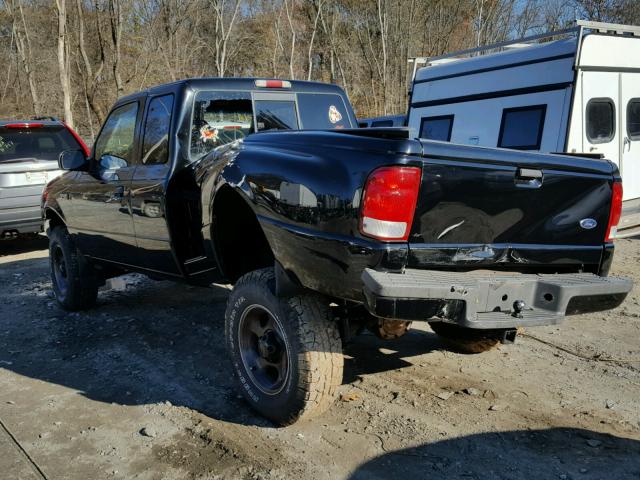 1FTZR15V8YTB05743 - 2000 FORD RANGER SUP BLACK photo 3