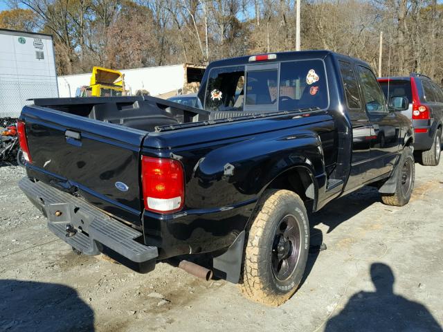 1FTZR15V8YTB05743 - 2000 FORD RANGER SUP BLACK photo 4