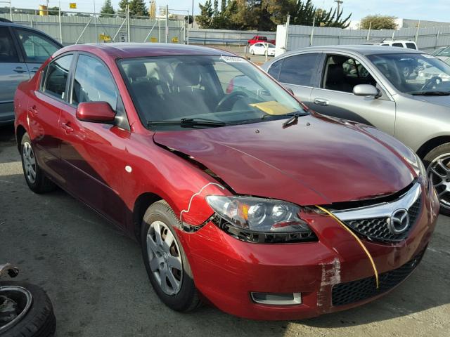 JM1BK32G791254343 - 2009 MAZDA 3 I RED photo 1