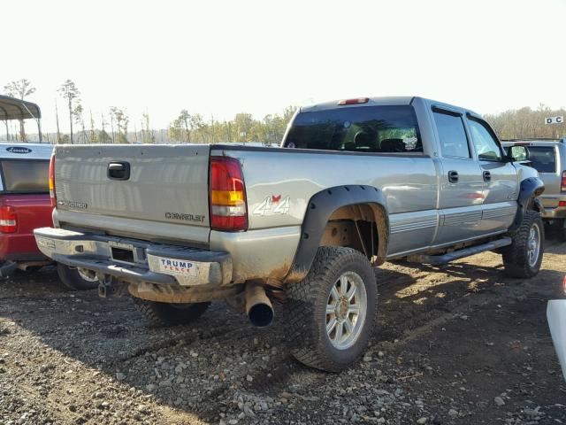 1GCHK23122F194656 - 2002 CHEVROLET SILVERADO TAN photo 4