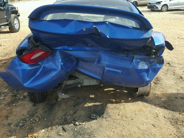 1B3ES56C45D254407 - 2005 DODGE NEON SXT BLUE photo 9