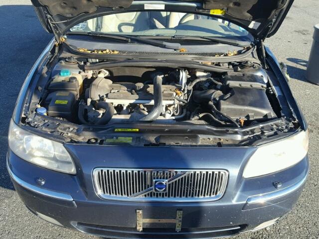 YV1SW592762531468 - 2006 VOLVO V70 2.5T BLUE photo 7