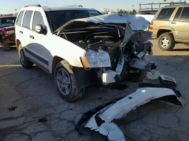 1J4GR48K86C234065 - 2006 JEEP GRAND CHER WHITE photo 1