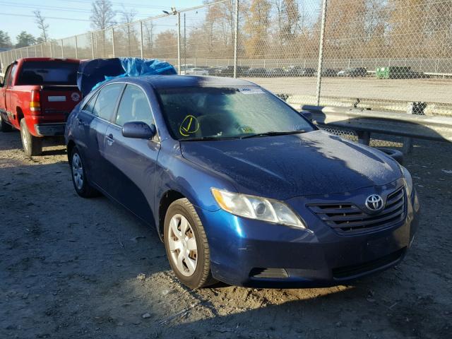 4T1BE46K99U350853 - 2009 TOYOTA CAMRY BASE BLUE photo 1