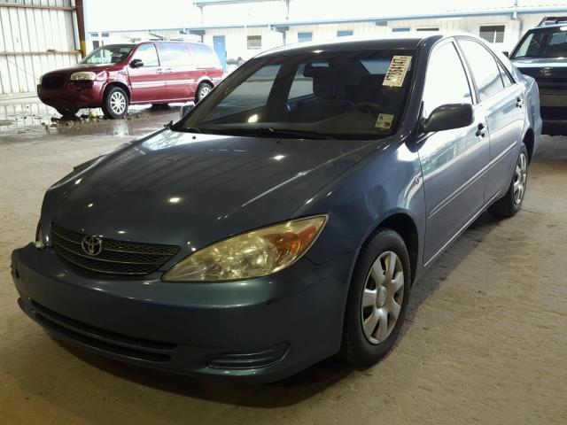 4T1BE32K84U790541 - 2004 TOYOTA CAMRY LE BLUE photo 2