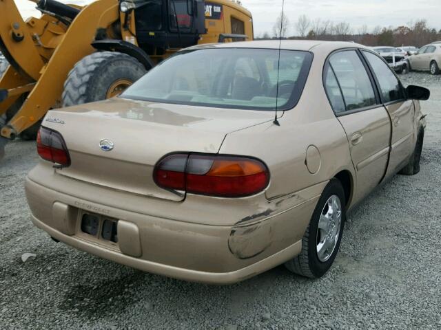 1G1ND52J416127063 - 2001 CHEVROLET MALIBU TAN photo 4