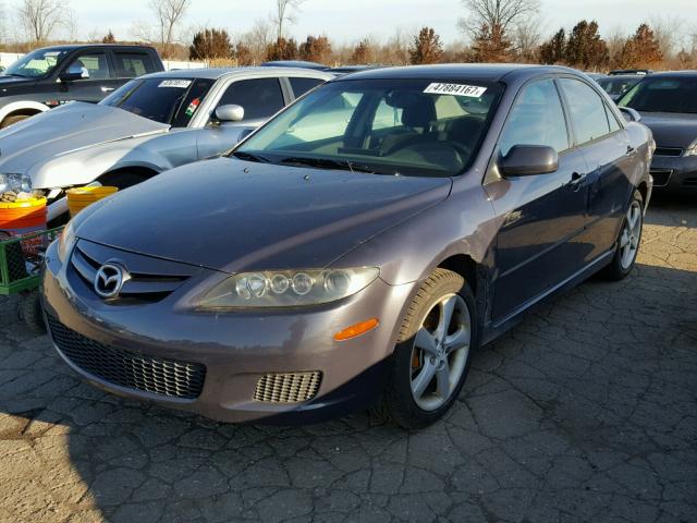 1YVHP80C075M37530 - 2007 MAZDA 6 I GRAY photo 2