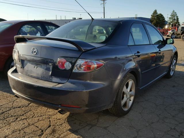 1YVHP80C075M37530 - 2007 MAZDA 6 I GRAY photo 4