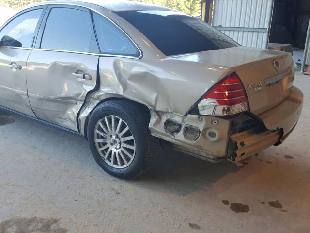 1MEFM42125G626464 - 2005 MERCURY MONTEGO PR 金色 照片 9