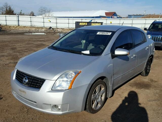 3N1AB61E98L675939 - 2008 NISSAN SENTRA 2.0 SILVER photo 2