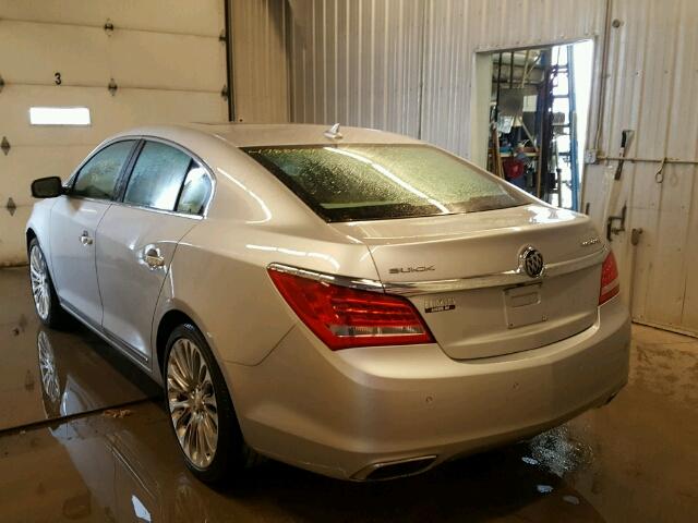 1G4GF5G33EF258362 - 2014 BUICK LACROSSE T SILVER photo 3