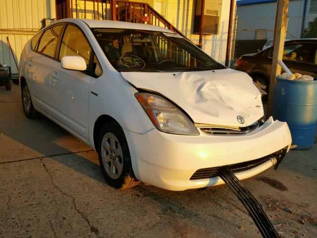 JTDKB20U473253767 - 2007 TOYOTA PRIUS WHITE photo 1