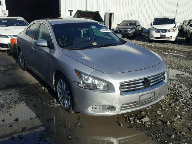 1N4AA5AP9EC485051 - 2014 NISSAN MAXIMA S Argent photo 1