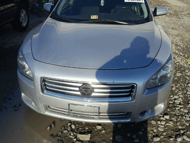 1N4AA5AP9EC485051 - 2014 NISSAN MAXIMA S Argent photo 10