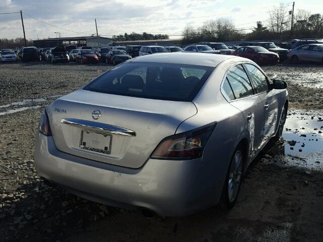 1N4AA5AP9EC485051 - 2014 NISSAN MAXIMA S Argent photo 4