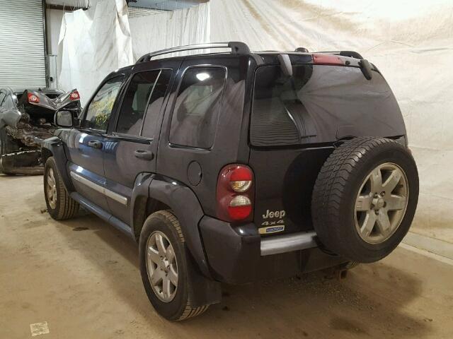 1J4GL58K15W688792 - 2005 JEEP LIBERTY LI BLACK photo 3