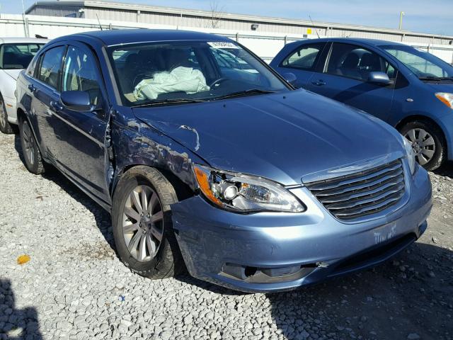 1C3BC1FB1BN536061 - 2011 CHRYSLER 200 TOURIN BLUE photo 1