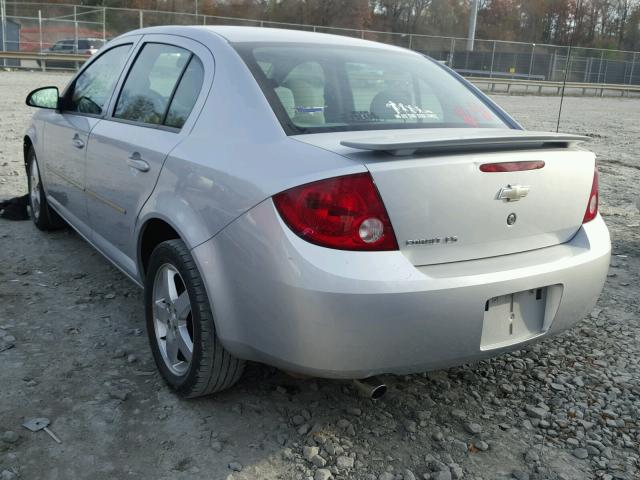 1G1AL52FX57570847 - 2005 CHEVROLET COBALT LS GRAY photo 3