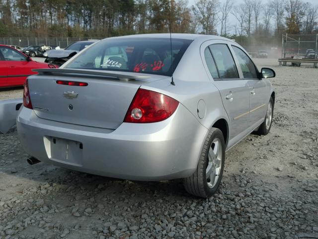 1G1AL52FX57570847 - 2005 CHEVROLET COBALT LS GRAY photo 4